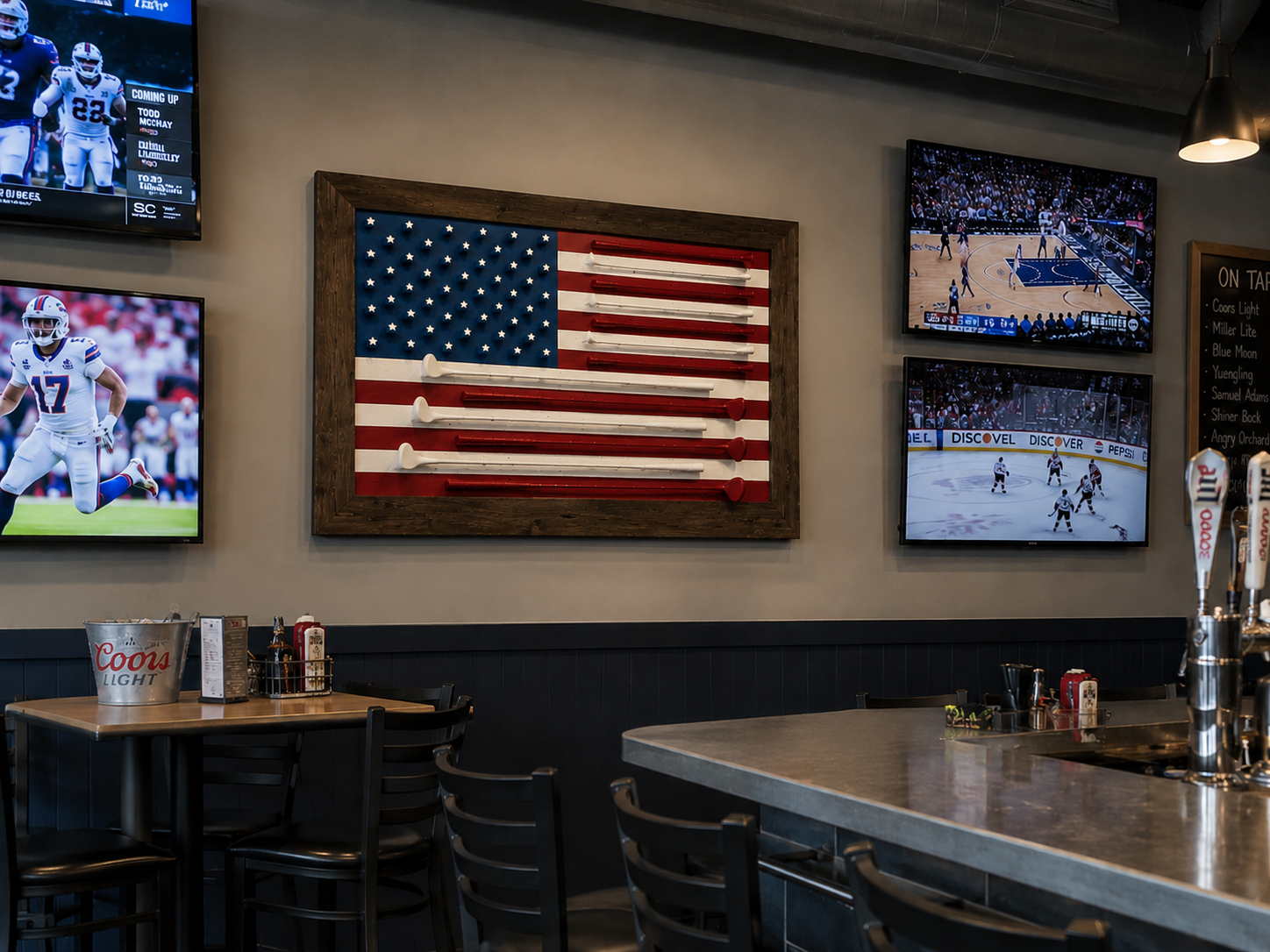 Sports Bar display setting